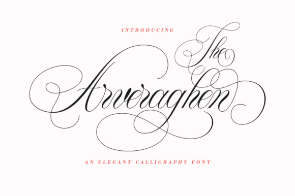 Arveraghen Font Poster 1