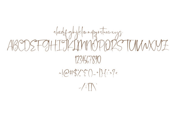 Ashabil Font Poster 2