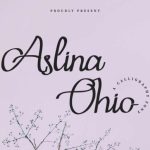 Aslina Ohio Font Poster 1