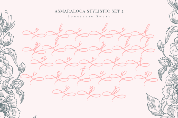 Asmaraloca Font Poster 4