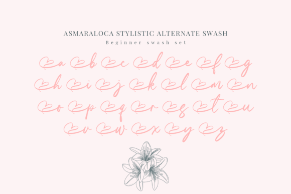 Asmaraloca Font Poster 6