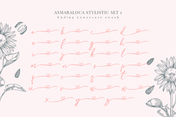 Asmaraloca Font Poster 8