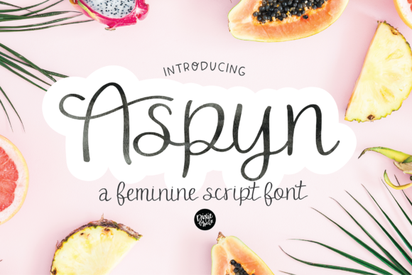 Aspyn Font Poster 1