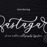 Astaga Font Poster 1