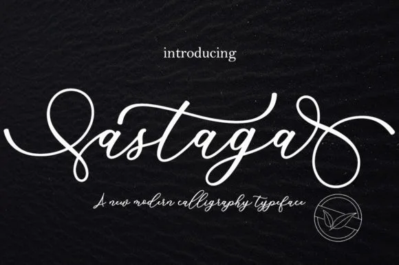 Astaga Font Poster 1