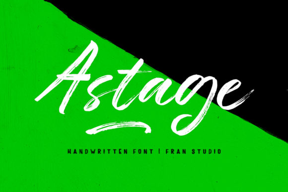 Astage Font Poster 1