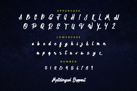 Astania Font Poster 7