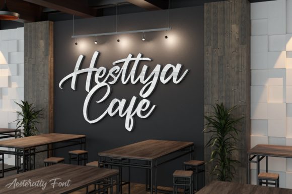 Asteratty Font Poster 5