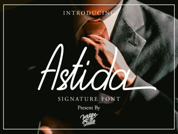 Astida Font Poster 1