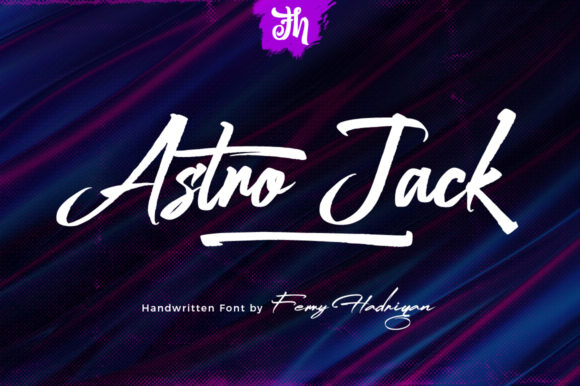 Astro Jack Font Poster 1