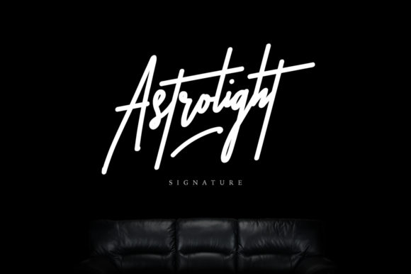 Astrolight Font Poster 1