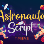 Astronauta Font Poster 1