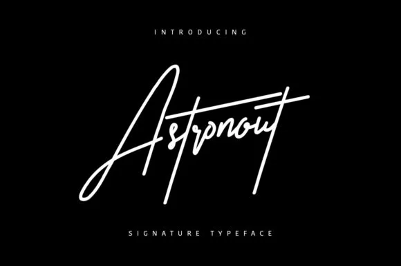 Astronout Font Astronout Font Poster 1