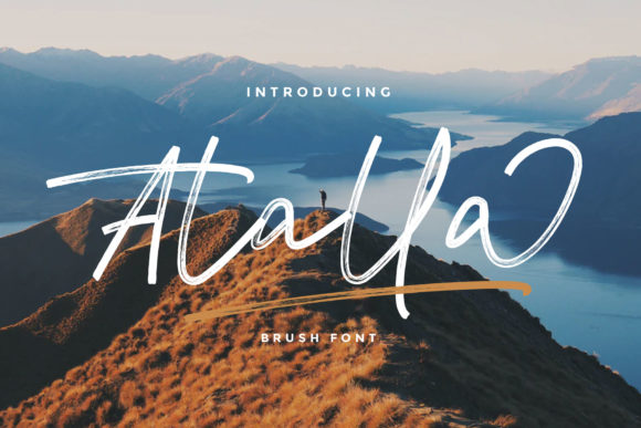 Atalla Font Poster 1