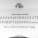Attila Font Poster 7