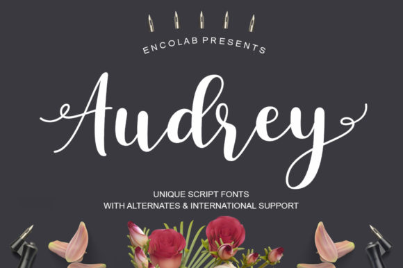 Audrey Font Poster 1