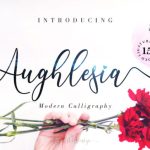 Aughlesia Font Poster 1