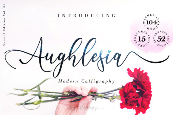 Aughlesia Font Poster 1