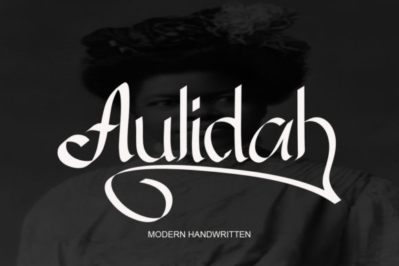 Aulidah Font Poster 1