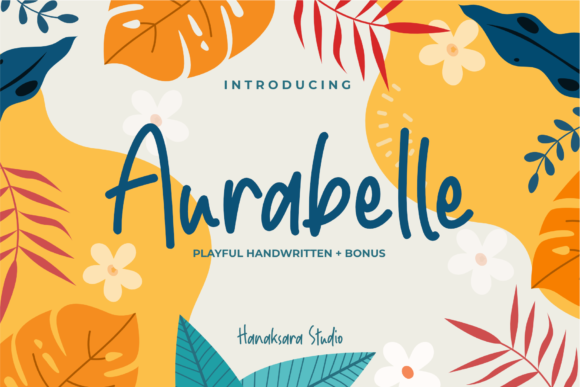 Aurabelle Font Poster 1