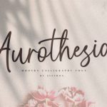 Aurothesia Font Poster 1
