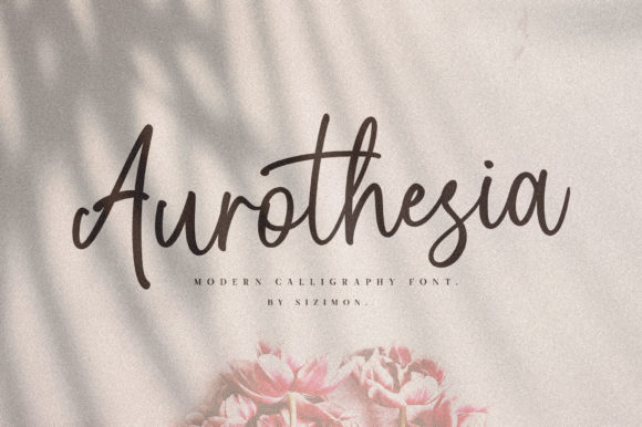 Aurothesia Font Poster 1