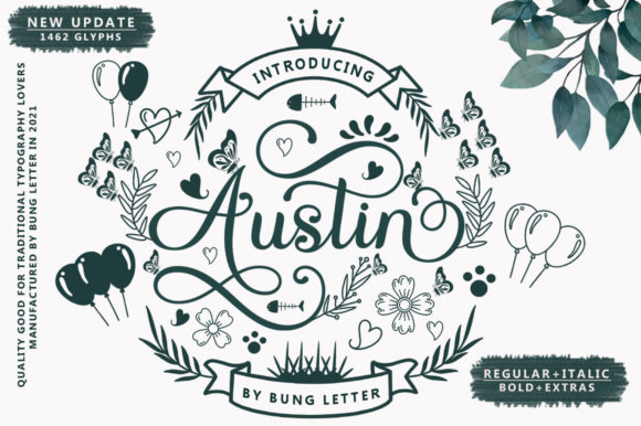 Austin Font Poster 1