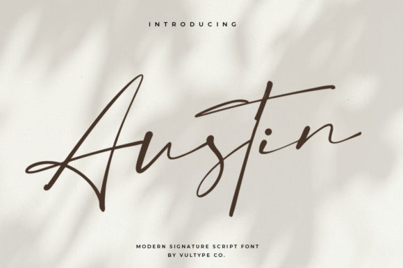 Austin Font Poster 1