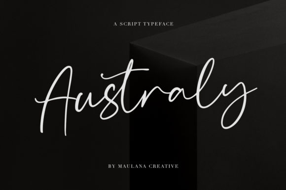 Australy Font Poster 1