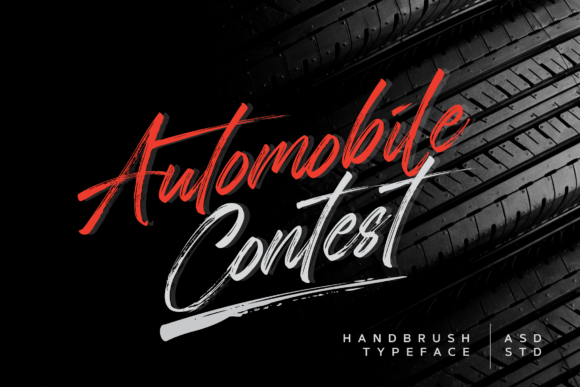 Automobile Contest Font