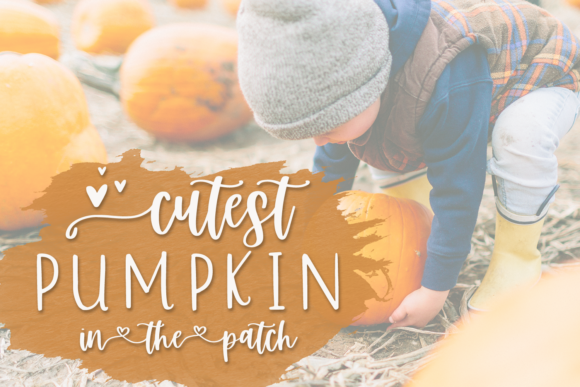 Autumn Love Duo Font Poster 6