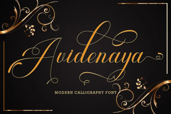 Avidenaya Font Poster 1