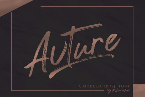 Avture Font Poster 1