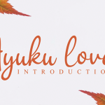 Ayuku Love Font Poster 1