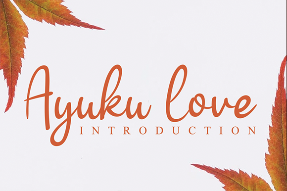 Ayuku Love Font