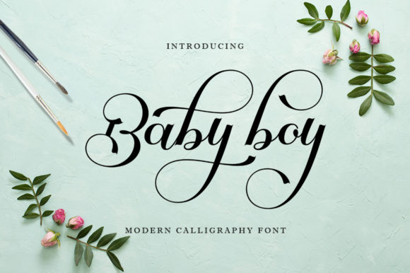 Baby Boy Font