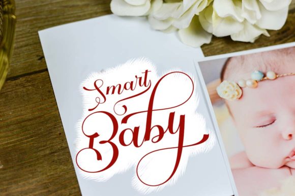 Baby Boy Font Poster 6