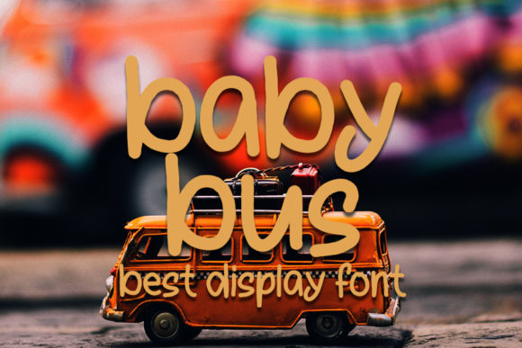 Baby Bus Font