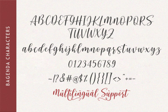Baby Dualistic Font Poster 10