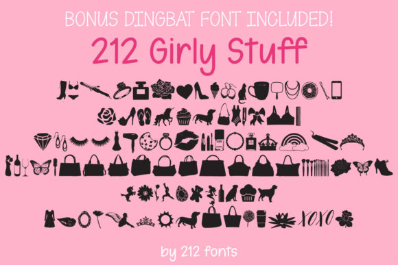 Baby Girl Font Poster 8