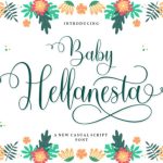 Baby Hellanesta Font Poster 1