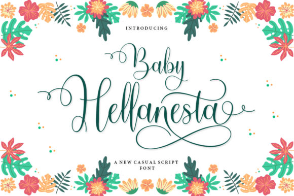Baby Hellanesta Font Poster 1