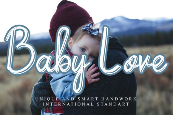 Baby Love Font Poster 1