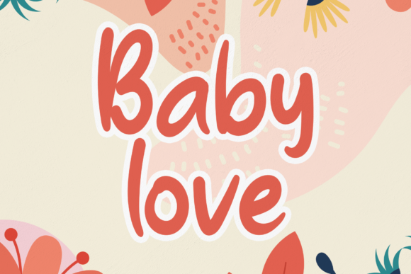 Baby Love Font Poster 1