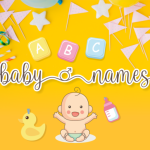 Baby Names Font Poster 1