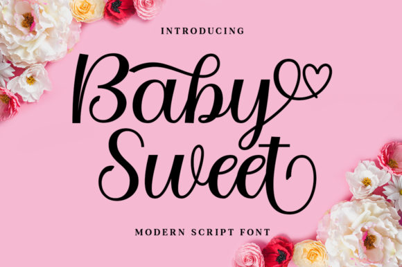 Baby Sweet Font Poster 1