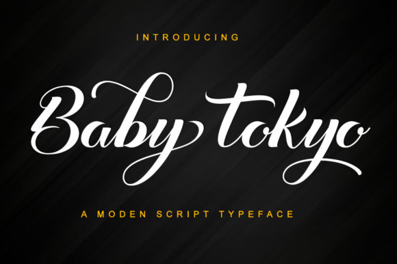 Baby Tokyo Font Poster 1