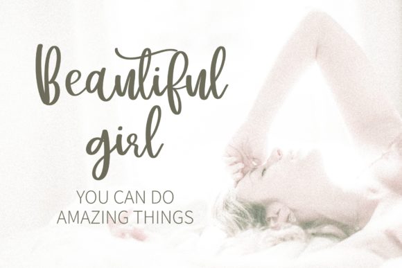 Babygirl Font Poster 4