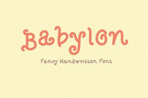 Babylon Font