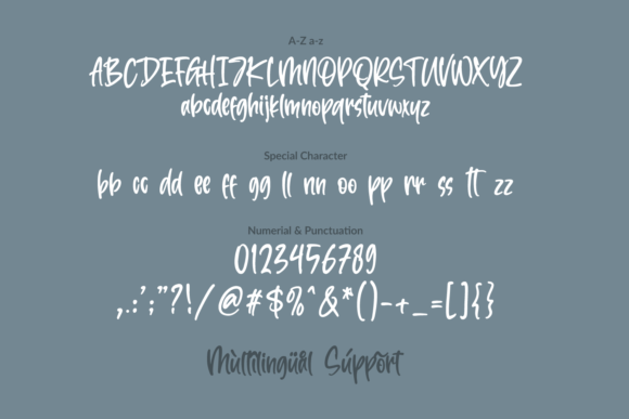 Back to December Font Poster 5